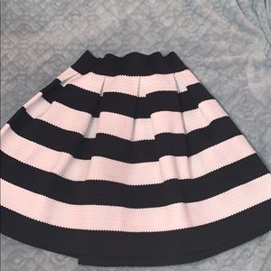 Black and white skirt